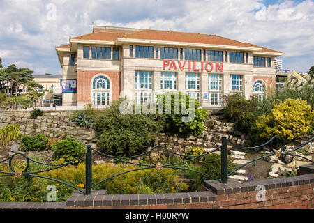 Il Pavilion Theatre e sala da ballo del palazzo di circa 1920s. Bournemouth Dorset, Inghilterra, Regno Unito, Gran Bretagna Foto Stock