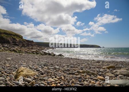 Aber Mawr, Pembrokeshire, Galles, Gran Bretagna Foto Stock