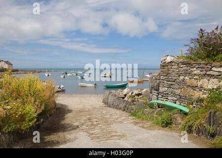 Newport Sands, Pembrokeshire, Galles, Gran Bretagna Foto Stock