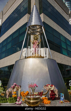 Il Lakshmi Santuario a Bangkok, in Thailandia Foto Stock