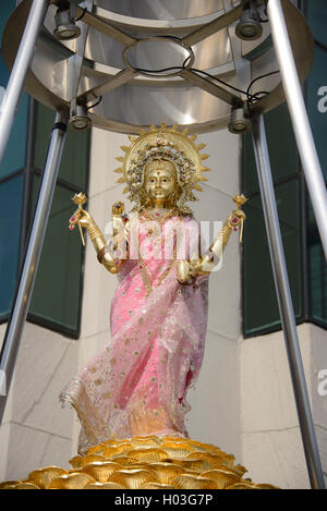 Il Lakshmi Santuario a Bangkok, in Thailandia Foto Stock