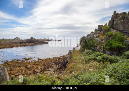 Periglis, Sant Agnese, isole Scilly, Inghilterra Foto Stock
