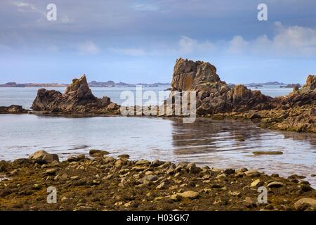 Periglis, Sant Agnese, isole Scilly, Inghilterra Foto Stock