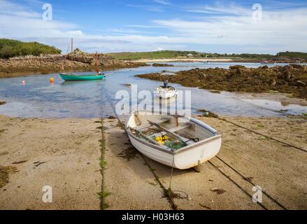 Il Cove, Sant Agnese, isole Scilly, Inghilterra Foto Stock
