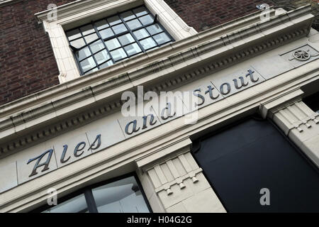 Il Giubileo Pub, Ales & Stout edificio, Somers Town, Euston,Camden, Londra Foto Stock