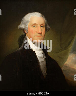 George Washington, ritratto, da Gilbert Stuart, 1795 Foto Stock