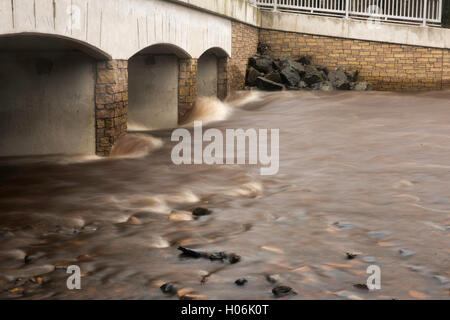 Dean Castle Parco Fiume Foto Stock