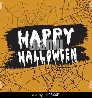 Happy Halloween hanwritten Illustrazione Vettoriale