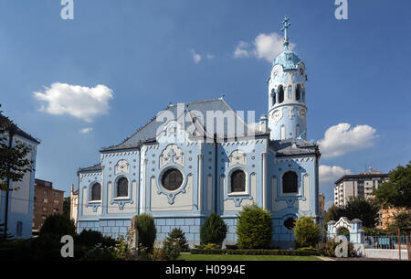 Bratislava, Art Nouveau chiesa blu, Slovacchia, Europa Foto Stock