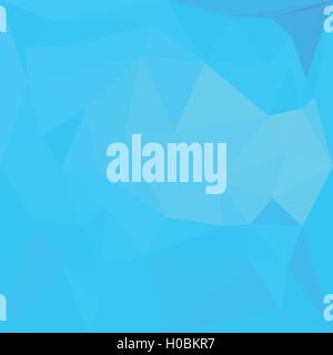 Basso Stile del poligono illustrazione di un turchese scuro geometrica astratta sfondo. Illustrazione Vettoriale
