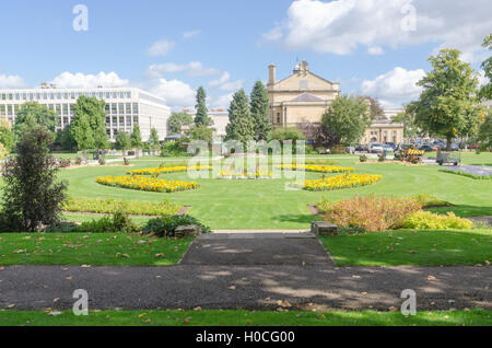 Giardini Imperiali in piazza imperiale, Cheltenham Foto Stock