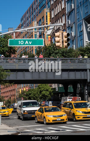 Quartiere di Chelsea, New York, Stati Uniti d'America Foto Stock