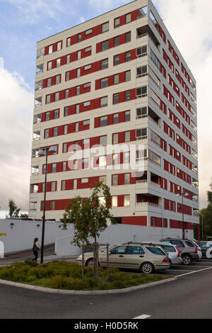 Moderno ed alto edificio residenziale di appartamenti in Lerum, Svezia modello di rilascio: No. Proprietà di rilascio: No. Foto Stock