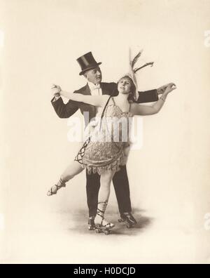 1920s dancing a rullo Foto Stock