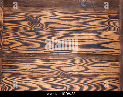 Sfondo texture astratta di Burnt Pine Tree Foto Stock