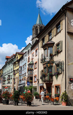 Rottweil Hochbrücktorstraße Kapellenkirche Foto Stock