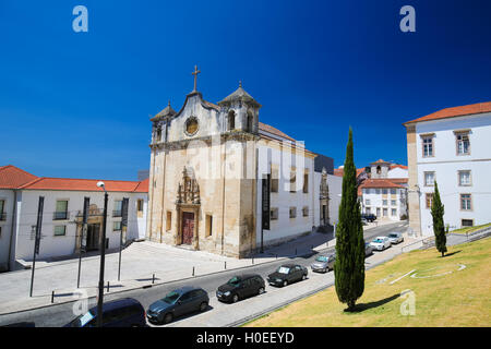 Igreja de Sao Joao de Almedina presso il Museo Nazionale di Machado de Castro a Coimbra, Portogallo Foto Stock