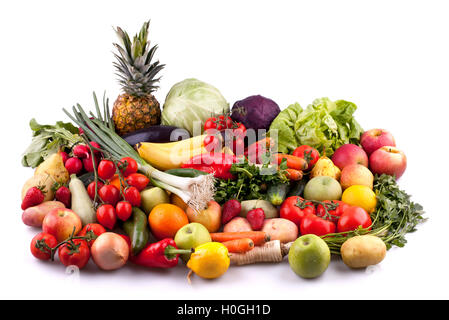 Frutta e ortaggi Foto Stock