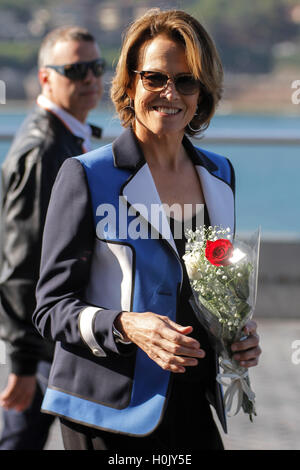 San Sebastian, Spagna. Il 21 settembre, 2016. Sigourney Weaver assiste un mostro chiede photocall durante la 64a San Sebastian Film Festival a Donostia acquario di San Sebastian, Spagna. Settembre 21, 2016. Credito: Jimmy Olsen/MediaPunch ***Nessuna Spagna***: Credito MediaPunch Inc/Alamy Live News Foto Stock