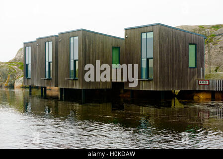 Skarhamn, Svezia - 9 Settembre 2016: ambientale documentario del Nordic Acquerello Musei valutazione studios a Bockholmen Foto Stock