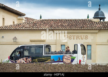 Chateau Petrus, Pomerol, Bordeaux, Francia, Unione Europea, Europa Foto Stock