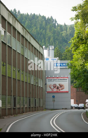 Deutschland, Renania settentrionale-Vestfalia, Wuppertal-Schwelm, Erfurt & Sohn KG, Erfurt-Tapeten-Fabrik Foto Stock