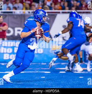 Boise State Football. Tutti montagna West Quarterback, Brett Rypien Boise, Idaho Foto Stock