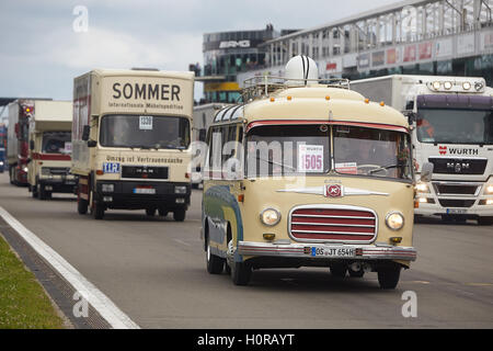 Carrello ADAC Grand Prix 2016, circuito Nürburgring, Nürburg, Renania-Palatinato, Germania Foto Stock