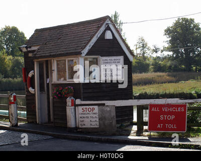 Casello autostradale a Eling mulino di marea, Eling Hill, Totton SO40 9HF, Regno Unito, uno dei soli 2 Tide Mills ancora lavorando in Inghilterra Foto Stock