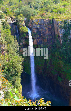 Il Mac Mac Mac Falls è una cascata e un monumento nazionale sul Mac Mac River a Mpumalanga, sulla splendida strada panoramica, in Sud Africa