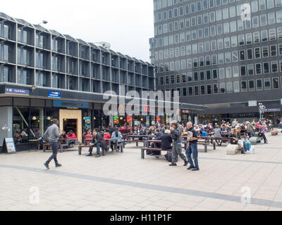 La stazione di Euston atrio aperto Londra Foto Stock