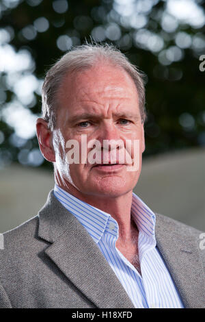 Erwin James, condannati assassino e custode giornalista e opinionista, all'Edinburgh International Book Festival. Edimburgo, Scozia. Il 16 agosto 2016 Foto Stock