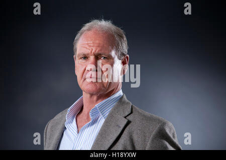 Erwin James, condannati assassino e custode giornalista e opinionista, all'Edinburgh International Book Festival. Edimburgo, Scozia. Il 16 agosto 2016 Foto Stock