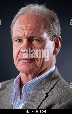 Erwin James, condannati assassino e custode giornalista e opinionista, all'Edinburgh International Book Festival. Edimburgo, Scozia. Il 16 agosto 2016 Foto Stock