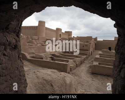 Arg Rayen (Rayen Cittadella) in Kerman Iran Foto Stock