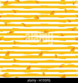 Abstract autunno striped pattern senza giunture. Sfondo vettoriale Illustrazione Vettoriale