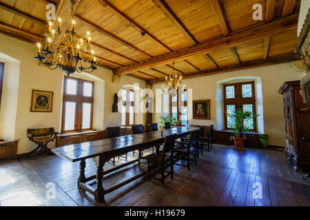 Vianden, SEP 10: all'interno del famoso e storico castello di Vianden il Sep 10, 2016 a VIANDEN, Lussemburgo Foto Stock