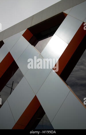 Albury Biblioteca Museo fa parte dell'Albury distretto culturale con la nuova architettura moderna Albury Nuovo Galles del Sud Australia Foto Stock