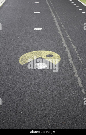 Pacman su terreni urbani, di divertimento all'aperto Foto Stock