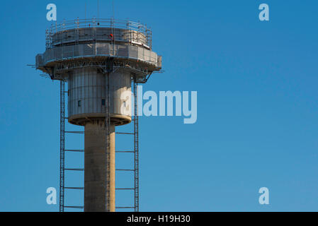 Le porte di Sydney Harbour torre di controllo è stato costruito nel 1974 ed è ora in fase di demolizione, Foto Stock