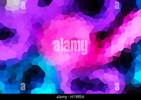 Abstract Background. Colorfull Design Moderno. Viola Cristal Pattern sfondo. Foto Stock