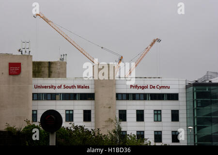 Università del Galles del Sud edificio in Cardiff Foto Stock