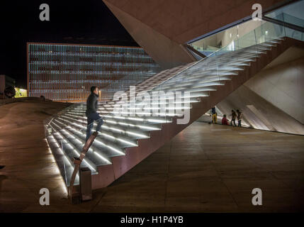 Casa da Musica concert hall a Porto, Portogallo Foto Stock