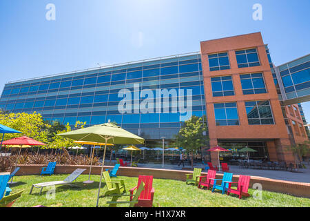 La sede centrale di Google area relax Foto Stock