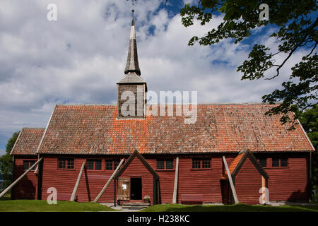 L'Europa, Norvegia, Møre og omsdal County, Nordmøre distretto, Kristiansund[krɪstjɑnˈsʉn], Kvernes doga chiesa Foto Stock