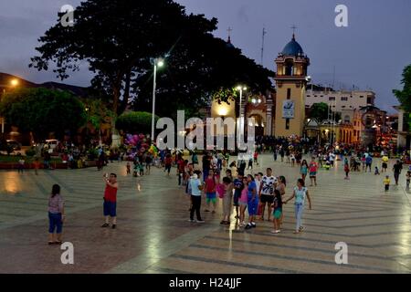 Plaza de Armas - Tumbes - Ministero Tumbes - PERÙ Foto Stock