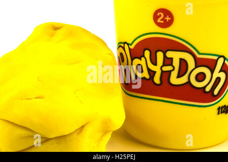 Vasca di Play-Doh Foto Stock