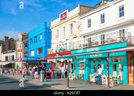 Torquay Rockfish Torquay fish and chip Restaurant sul lungomare Torquay Marina Torquay Devon Inghilterra Regno Unito GB Europa Foto Stock