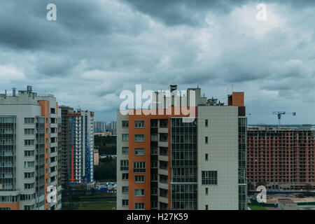 Multipiano per edifici residenziali Foto Stock