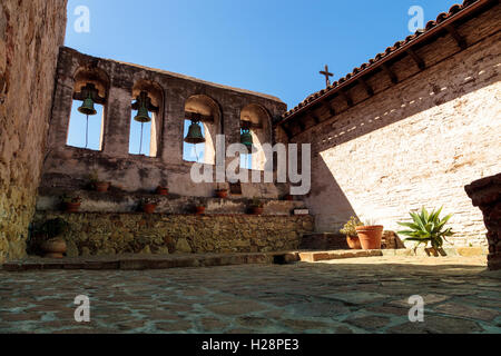 San Juan Capistrano, CA, Stati Uniti d'America - 25 Settembre 2016: La missione di San Juan Capistrano in California del sud degli Stati Uniti. Editori Foto Stock